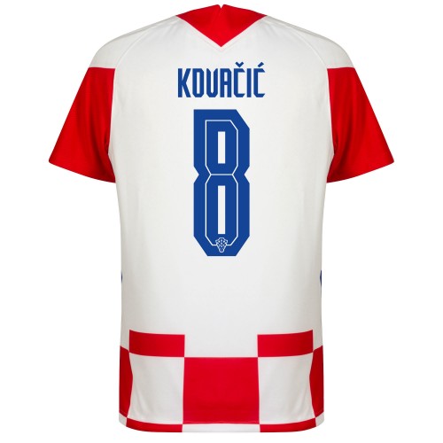 Hrvatska Dres Mateo Kovacic 8 Domaći EURO 2020 Kratkih Rukava Hrvatska Dres Mateo Kovacic 8 Domaći EURO 2020 Kratkih Rukava